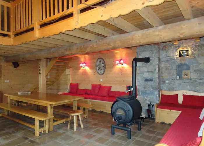 Alpage Pres Des Cimes, 8 Pers, Terrasse, Animaux Admis - Fr-1-464-148 木屋 *